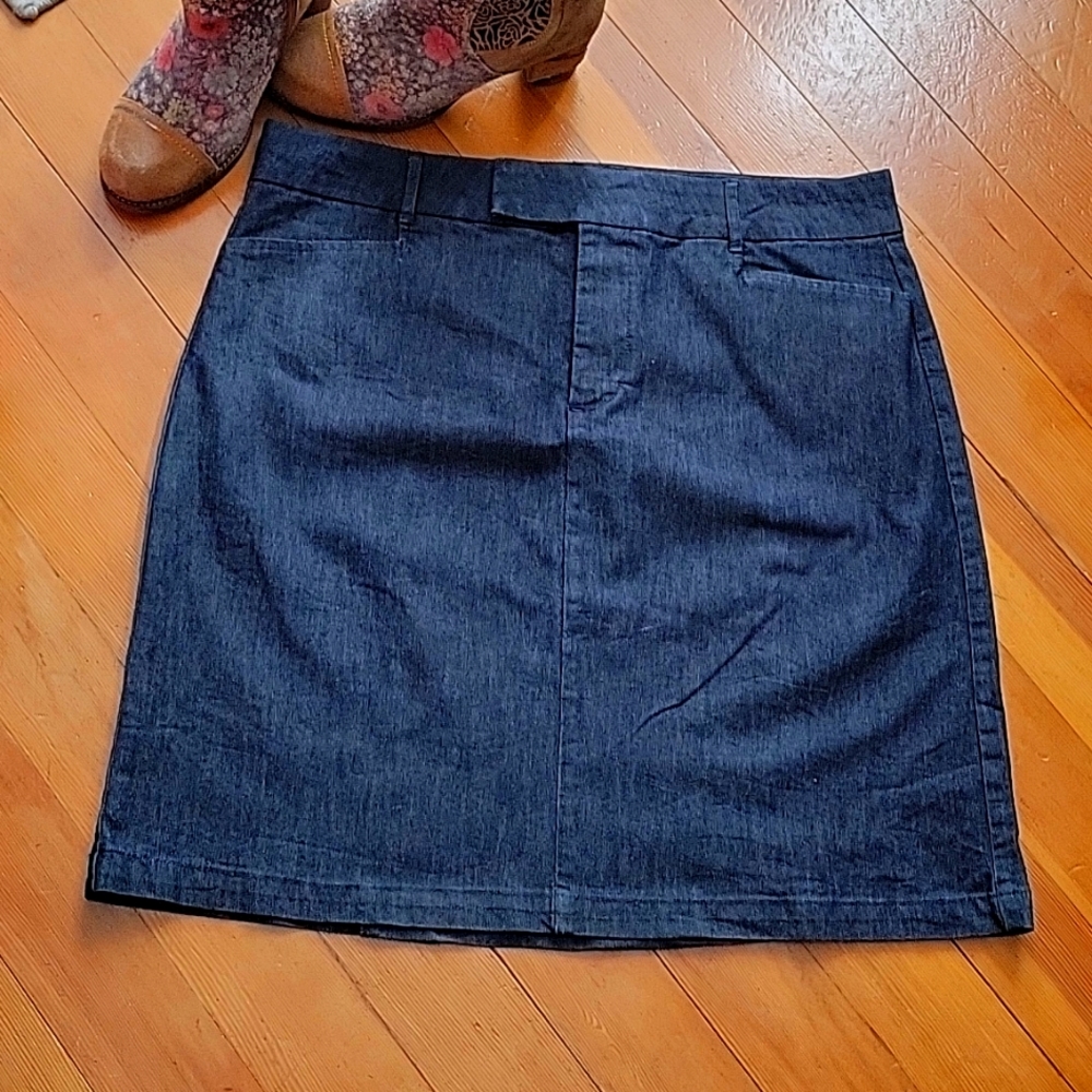 Riders by Lee Denium Skirt